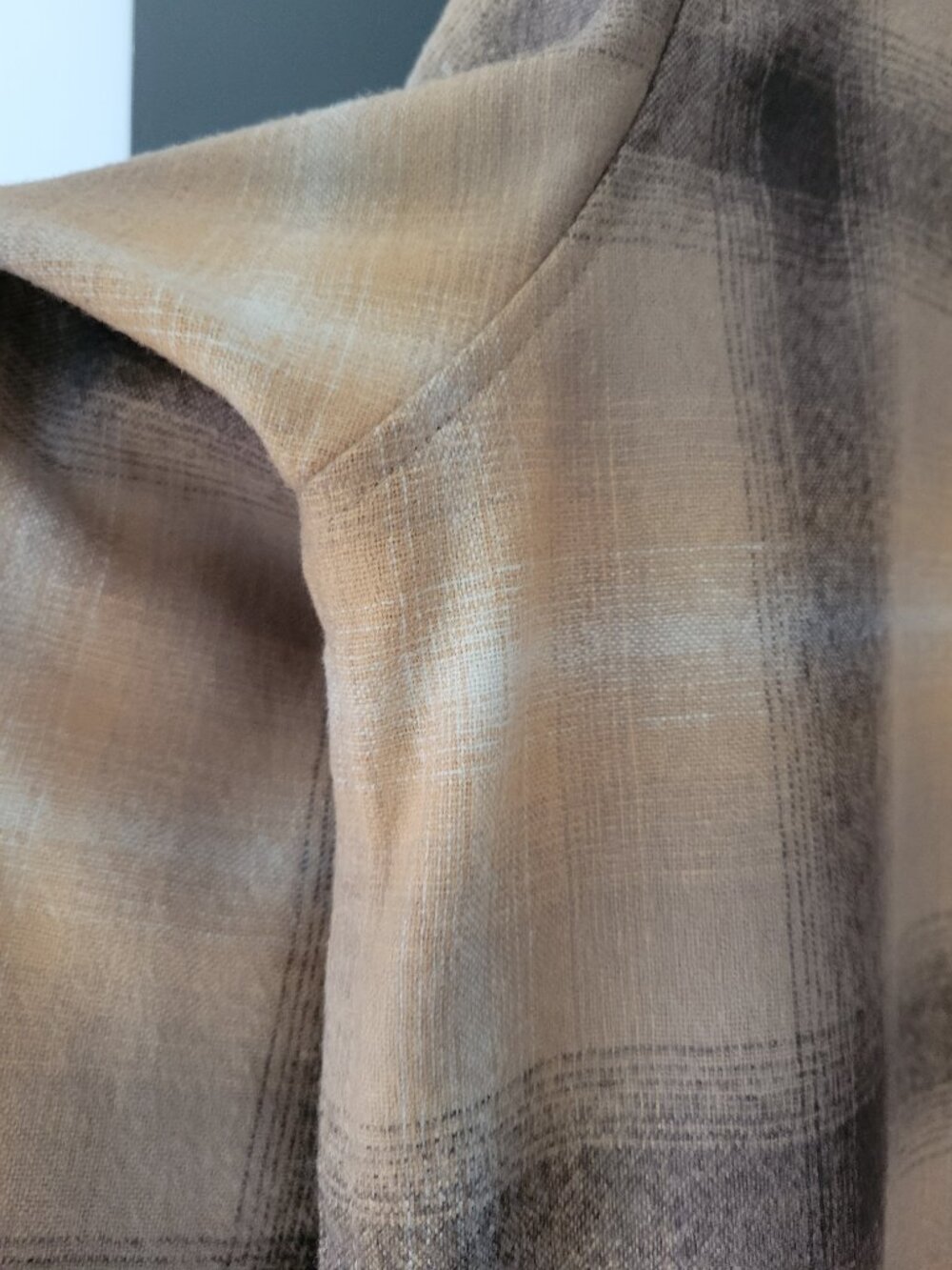 NWOT!  Pendleton 100% Wool  MEN'S PLAID ELBOW-PATCH TRAIL SHIRT- Men's Size XL - Picture 3 of 14